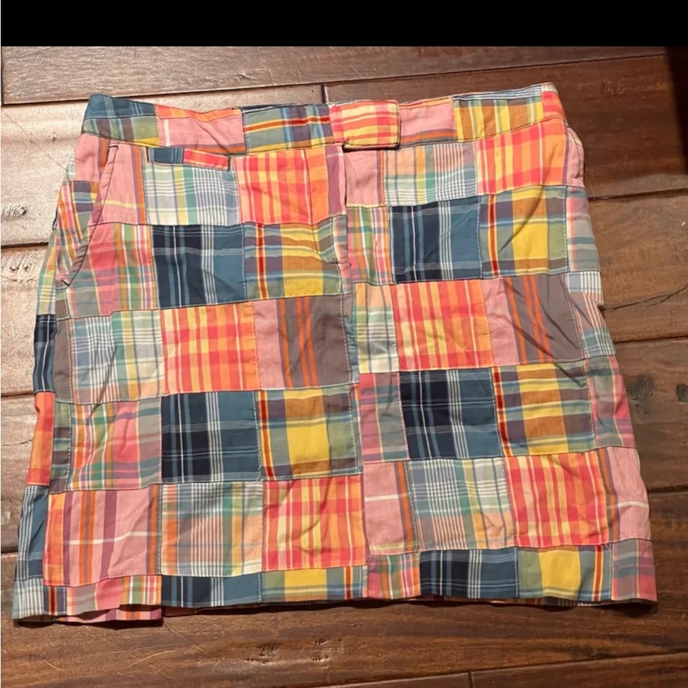 Larry Levine Colorful Patchwork Women's Skirt 6
